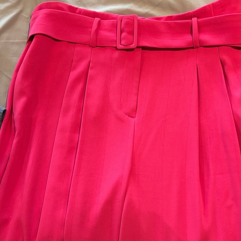 Elegant NY & Co. palazzo Pink Women's Pants - Picture 3 of 5